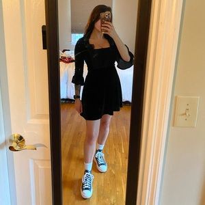 RARE Killstar Laid To Rest Velvet Dress - XS